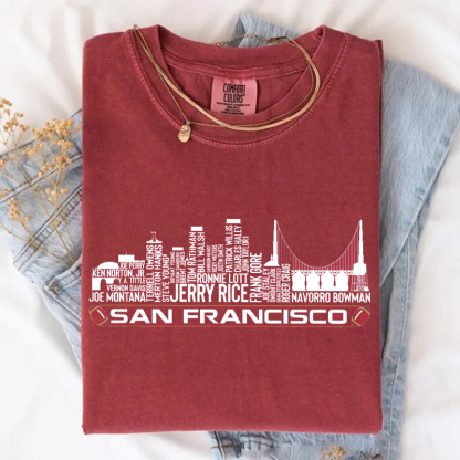 Retro San Francisco Football T-shirt