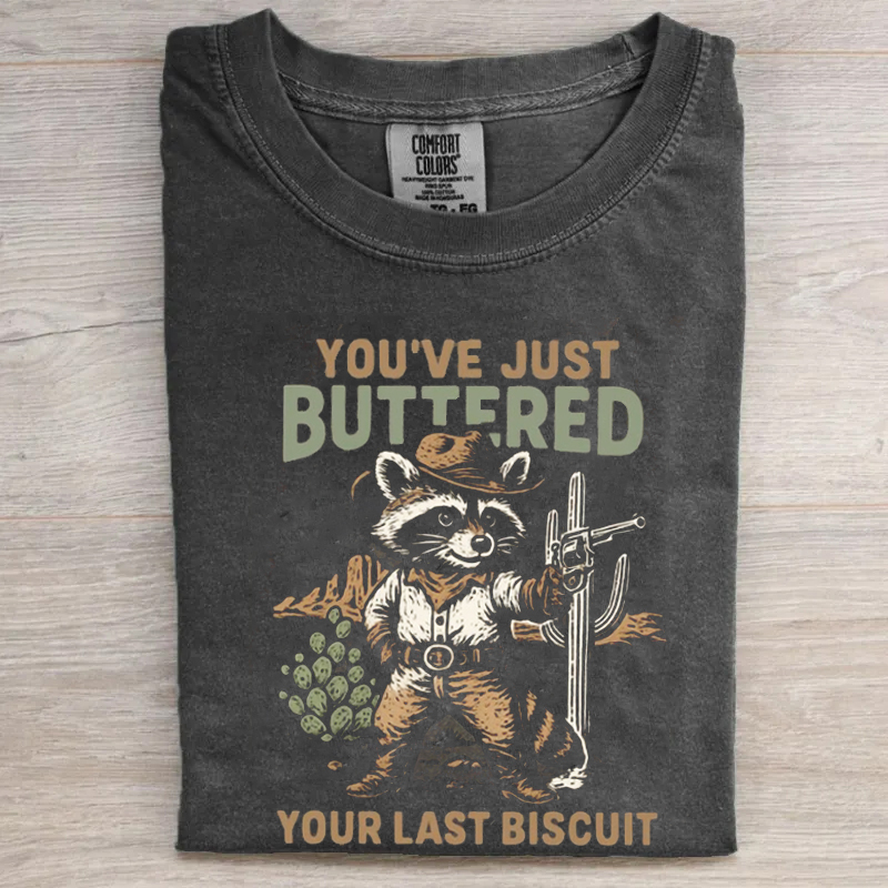Funny Raccoon Cowboy T-shirt