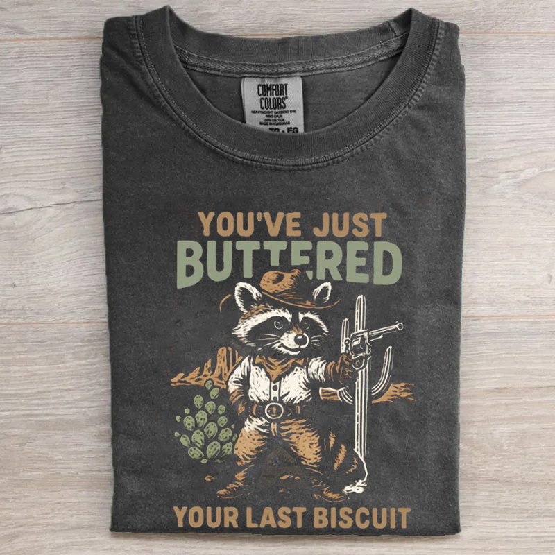 Funny Raccoon Cowboy T-shirt