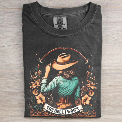Vintage Western Cowgirl T-shirt