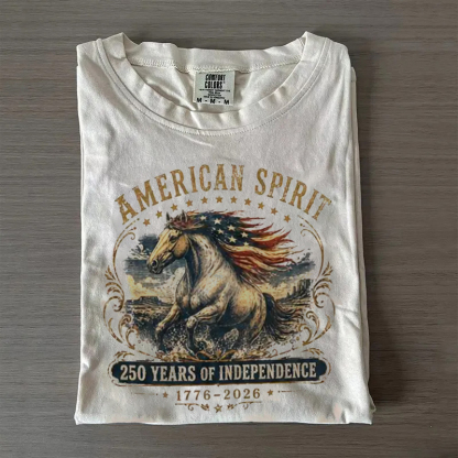 Western America 250 Horse T-shirt