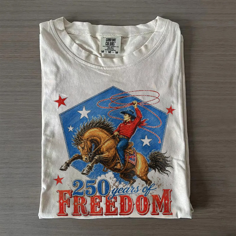 Western Patriotic Rodeo T-shirt