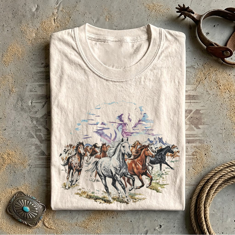 Wild Horse Running T-Shirt