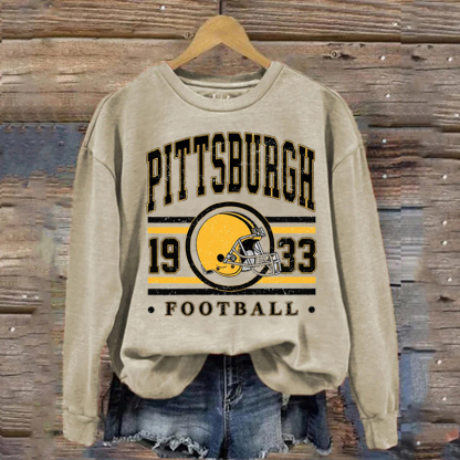Vintage Pittsburgh Football Sweatshirt