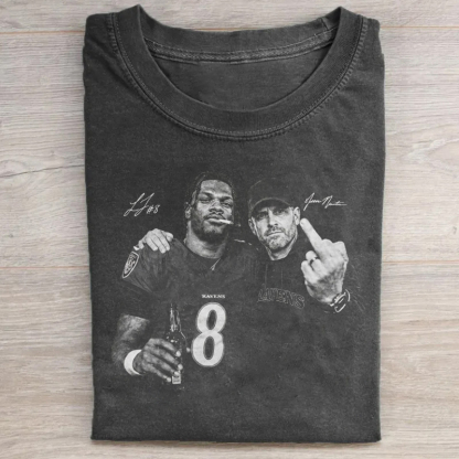 Baltimore Retro Football T-shirt