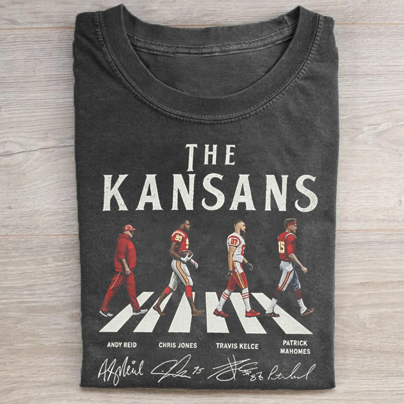 Kansas City Retro Football T-shirt