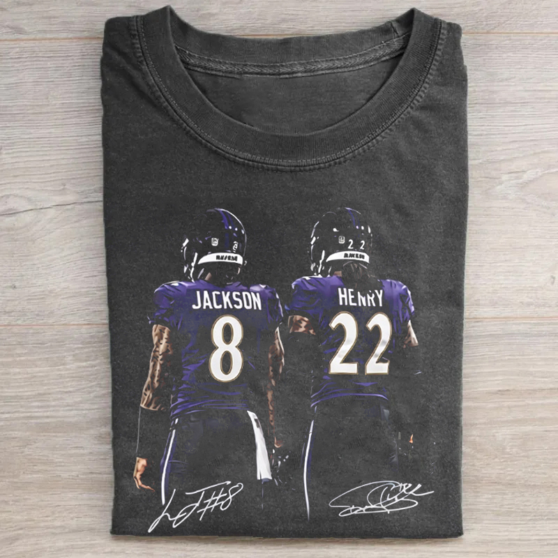 Baltimore Retro Football T-shirt
