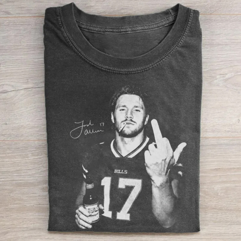 Buffalo Retro Football T-shirt