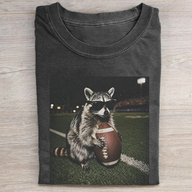 Raccoon Football T-shirt