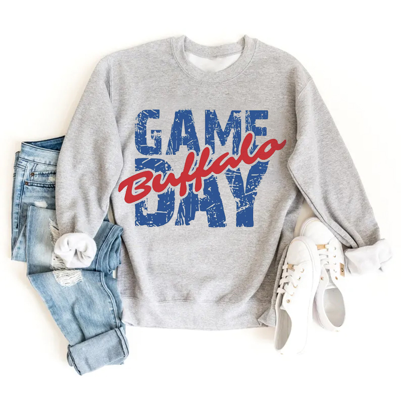 Buffalo Retro Football Sweatshirt