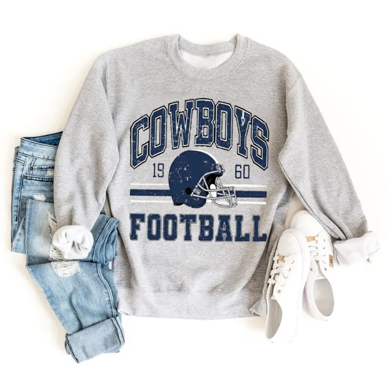 Dallas Retro Football Sweatshirt