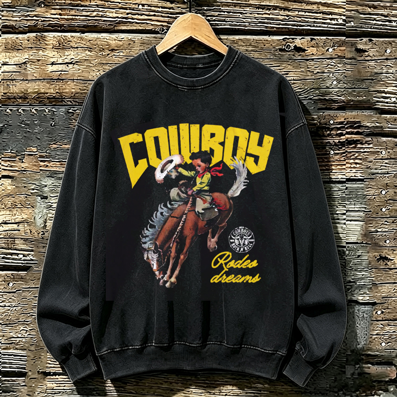 Cowboy Rodeo Dreams Western Sweatshirt