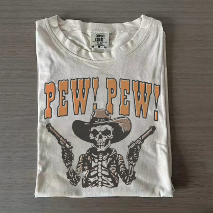 Pew Pew Cowboy T-shirt