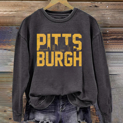 Pittsburgh Retro Football T-shirt/Sweatshirt