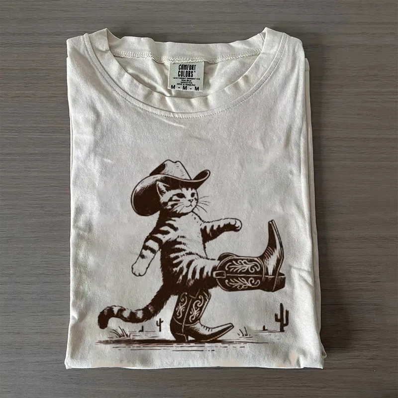 Western Cat T-shirt