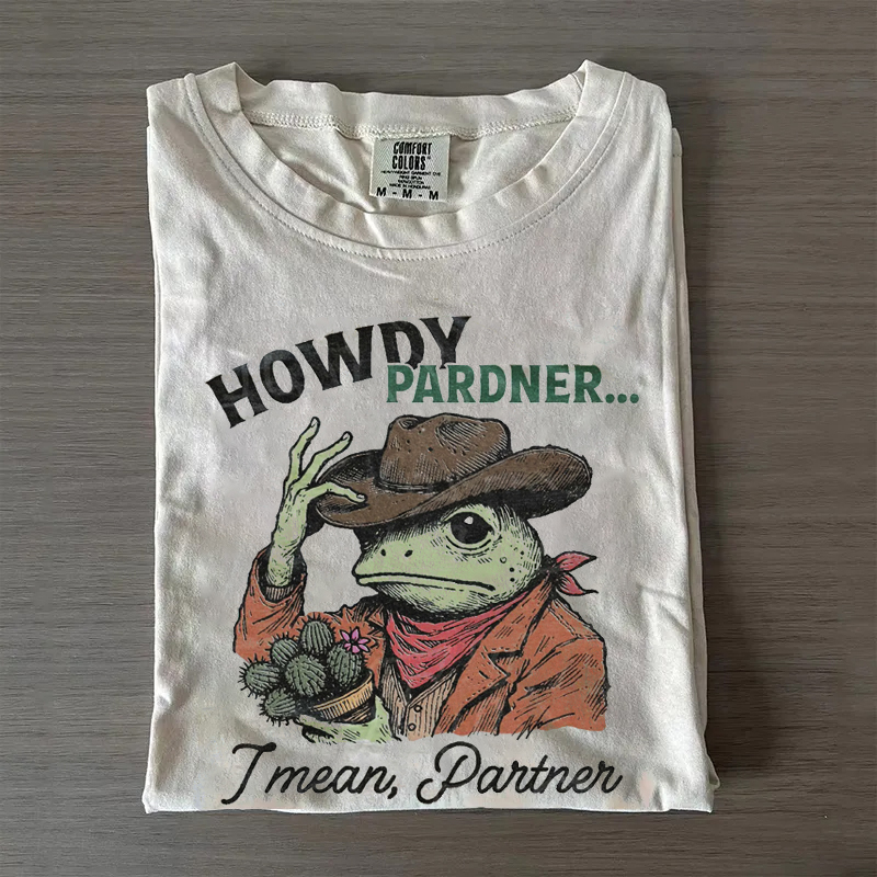 Vintage Western Funny Cowboy T-Shirt