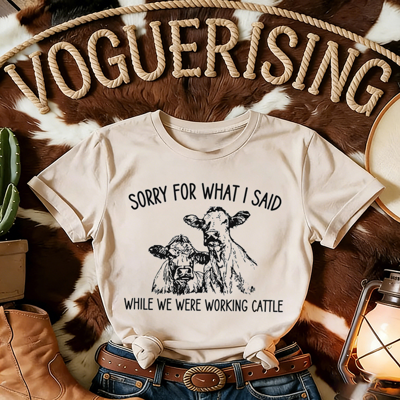Western Funny Rancher T-shirt