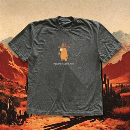 Western Cowboy Capybara T-shirt