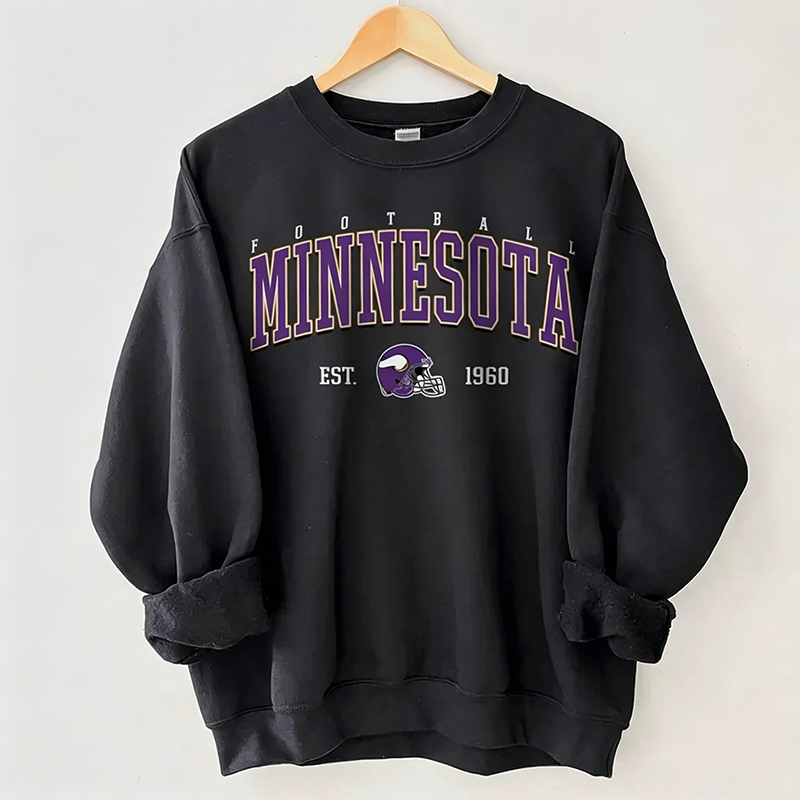 Minnesota Retro Football Sweatshirt