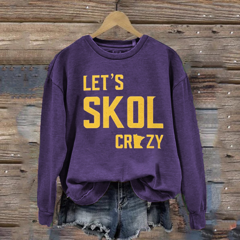 Minnesota Retro Football Sweatshirt