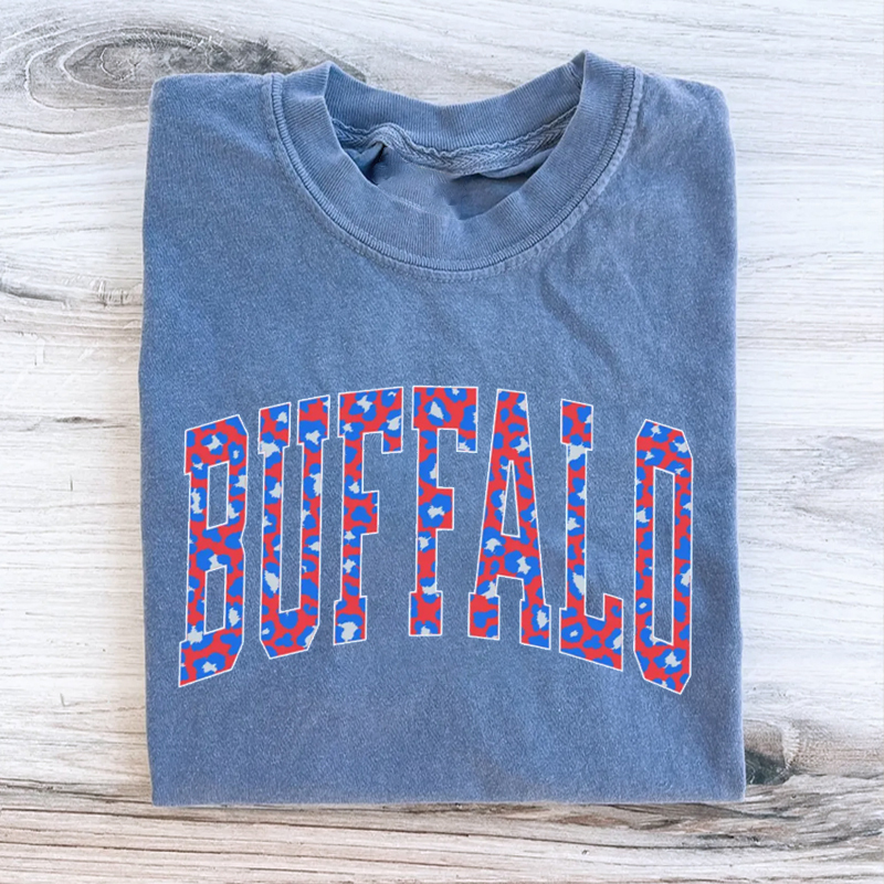 Buffalo Retro Football T-shirt