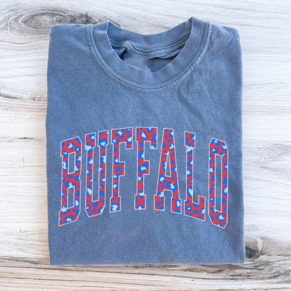 Buffalo Retro Football T-shirt