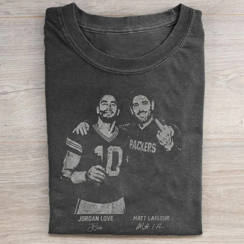 Green Bay Retro Football T-shirt