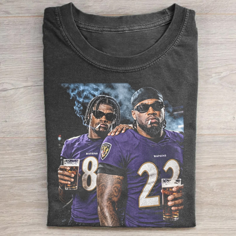 Baltimore Retro Football T-shirt