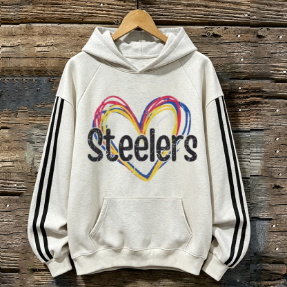 Pittsburgh Retro Football Hoodie