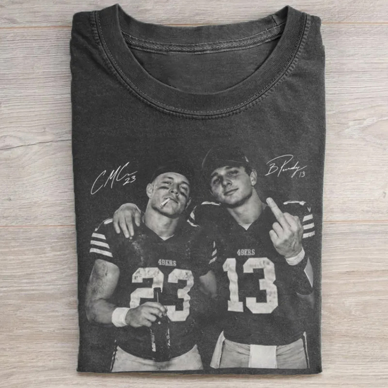 San Francisco Retro Football T-shirt