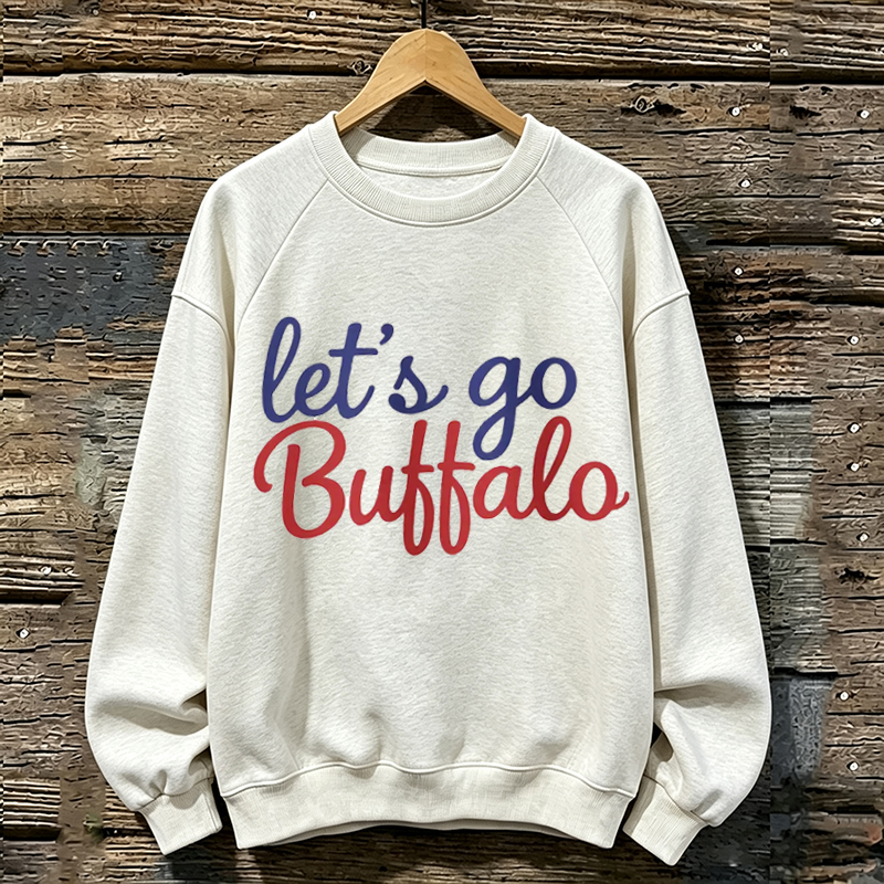 Buffalo Retro Football Sweatshirt