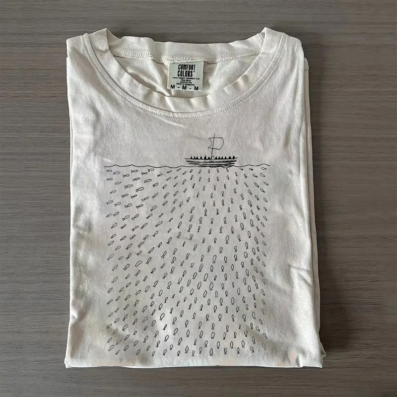 Harvest is plentiful Boho Christian T-shirt