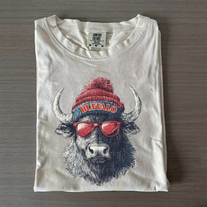 Buffalo Retro Football T-shirt