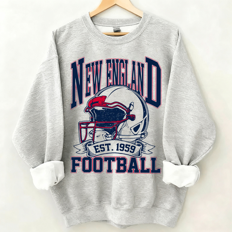 Vintage New England Football Sweatshirt