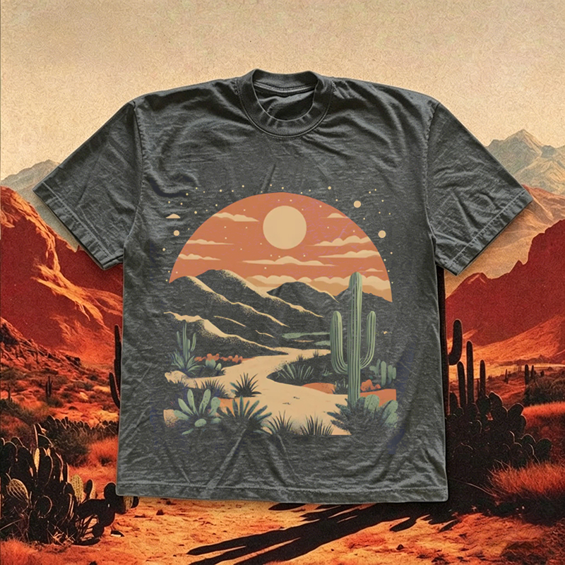 Western Desert Cactus T-shirt