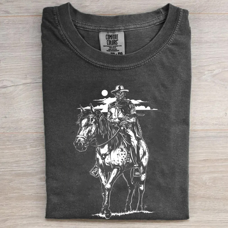 Western Pale Gunfighter T-shirt