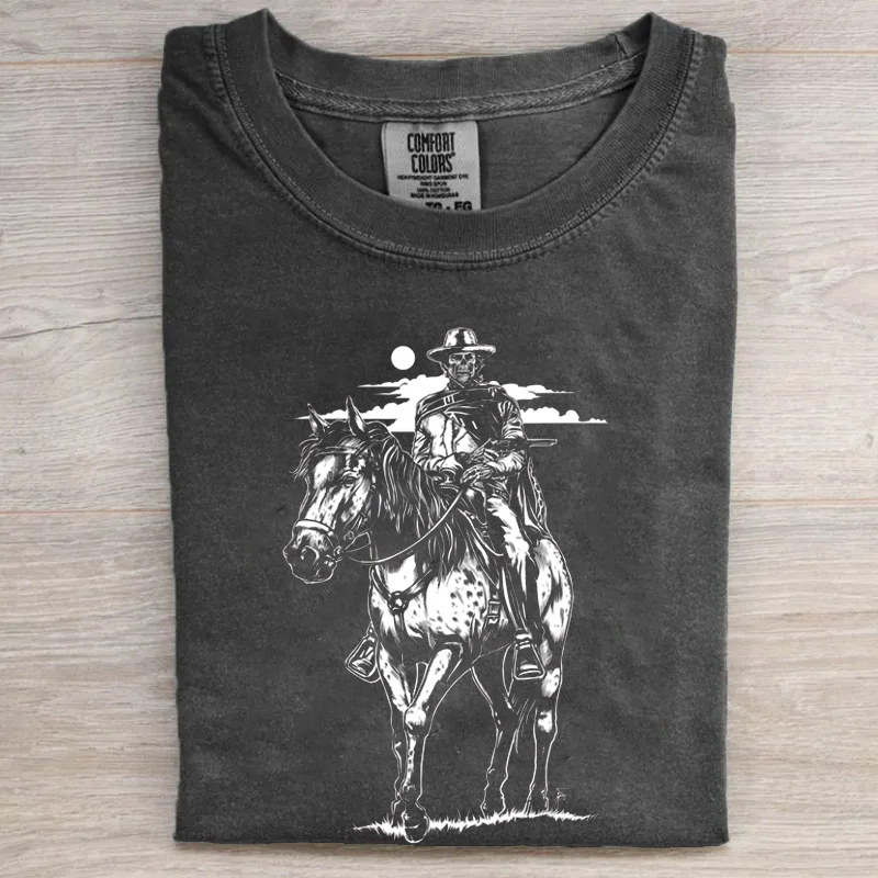 Western Pale Gunfighter T-shirt