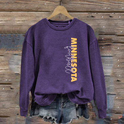 Minnesota Retro Football Sweatshirt