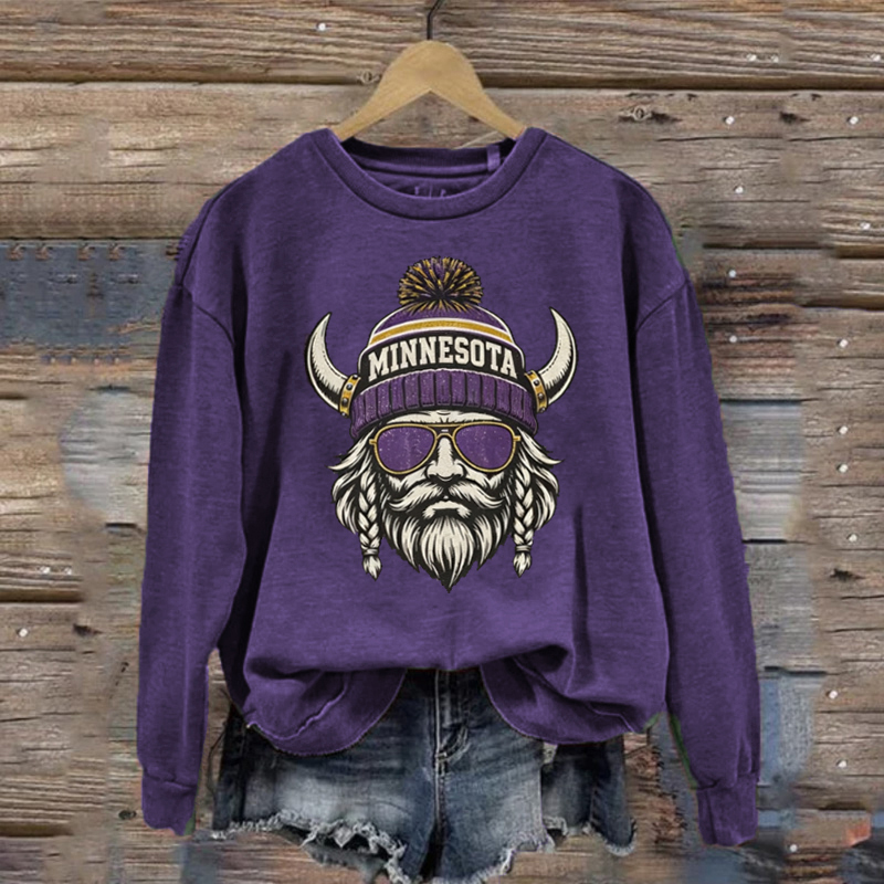Minnesota Retro Football Sweatshirt
