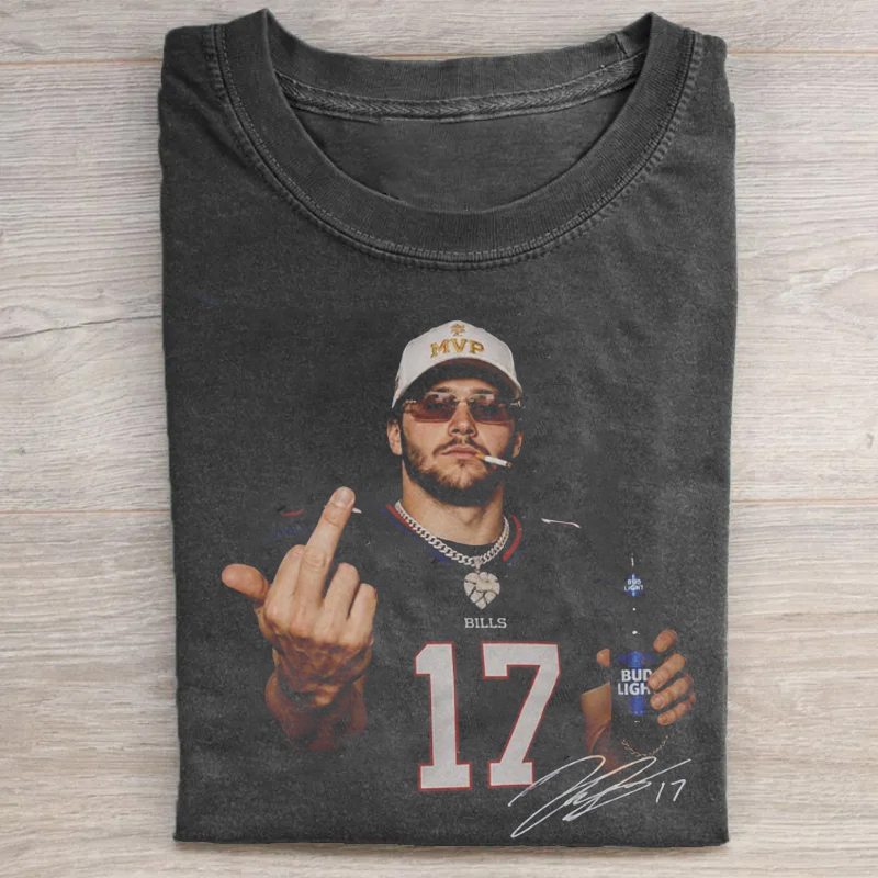 Buffalo Retro Football T-shirt