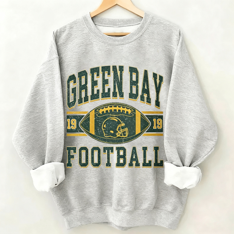 Green Bay Retro Football Sweatshirt