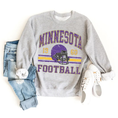 Minnesota Retro Football Sweatshirt