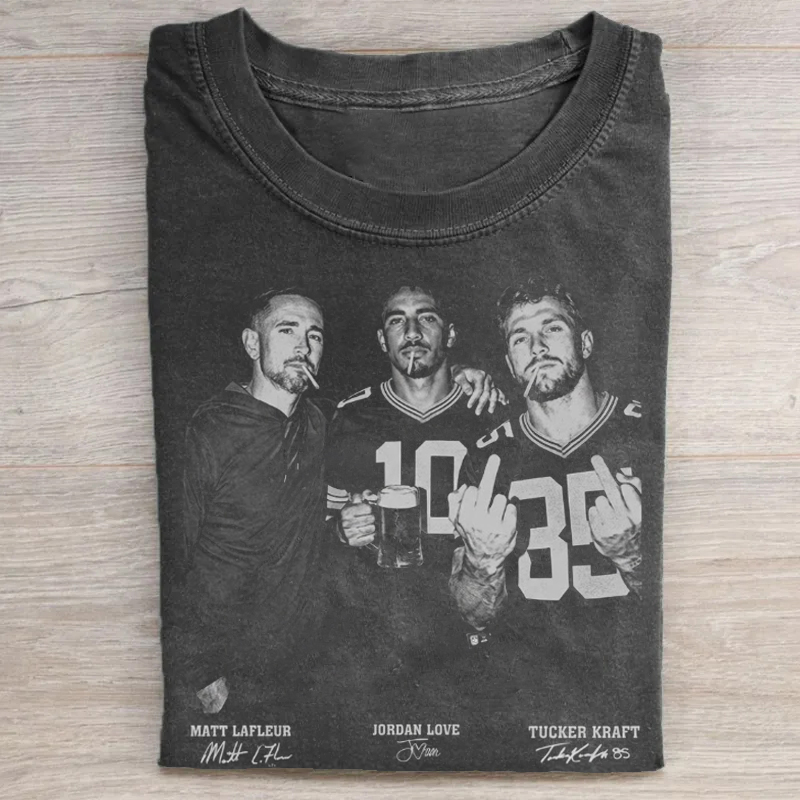 Green Bay Retro Football T-shirt