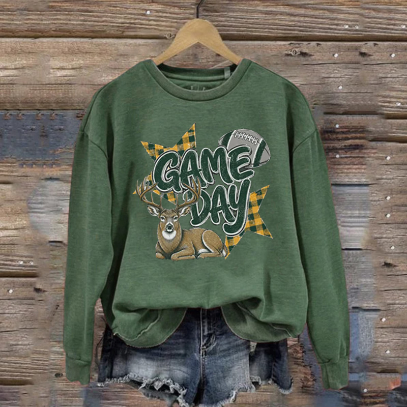 Green Bay Retro Football Sweatshirt