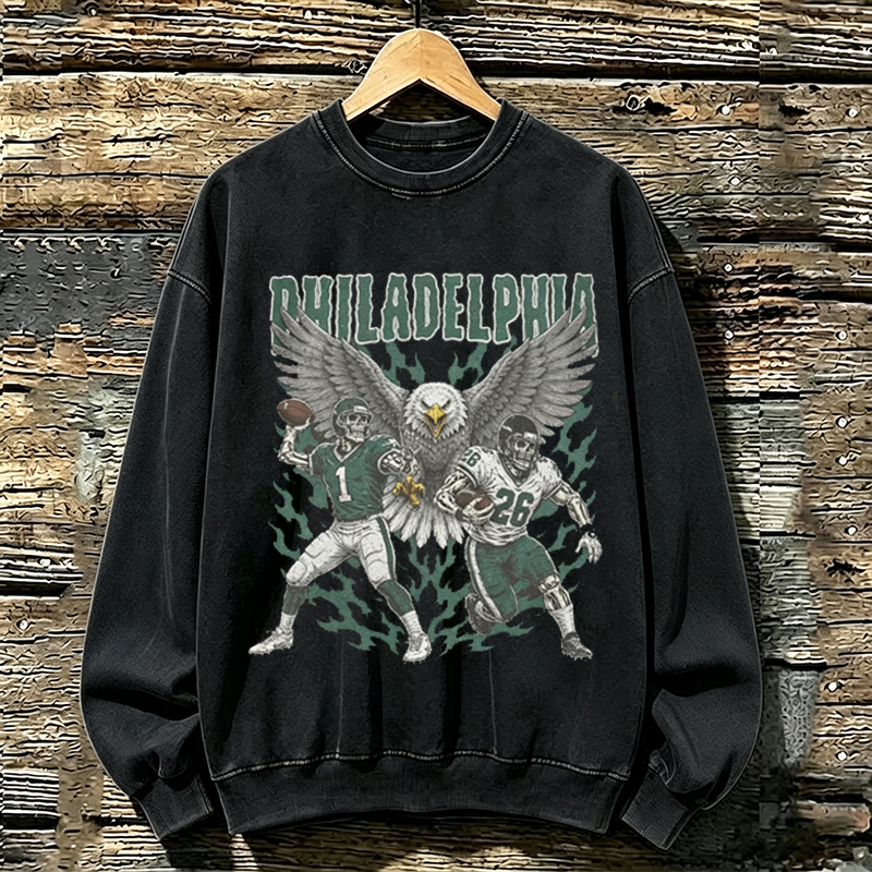 Philadelphia Retro Football Sweatshirt