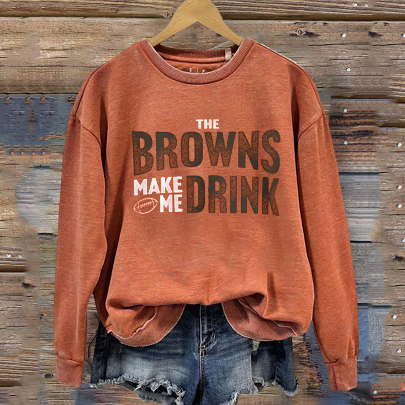 [Copy]Cleveland Retro Football Sweatshirt