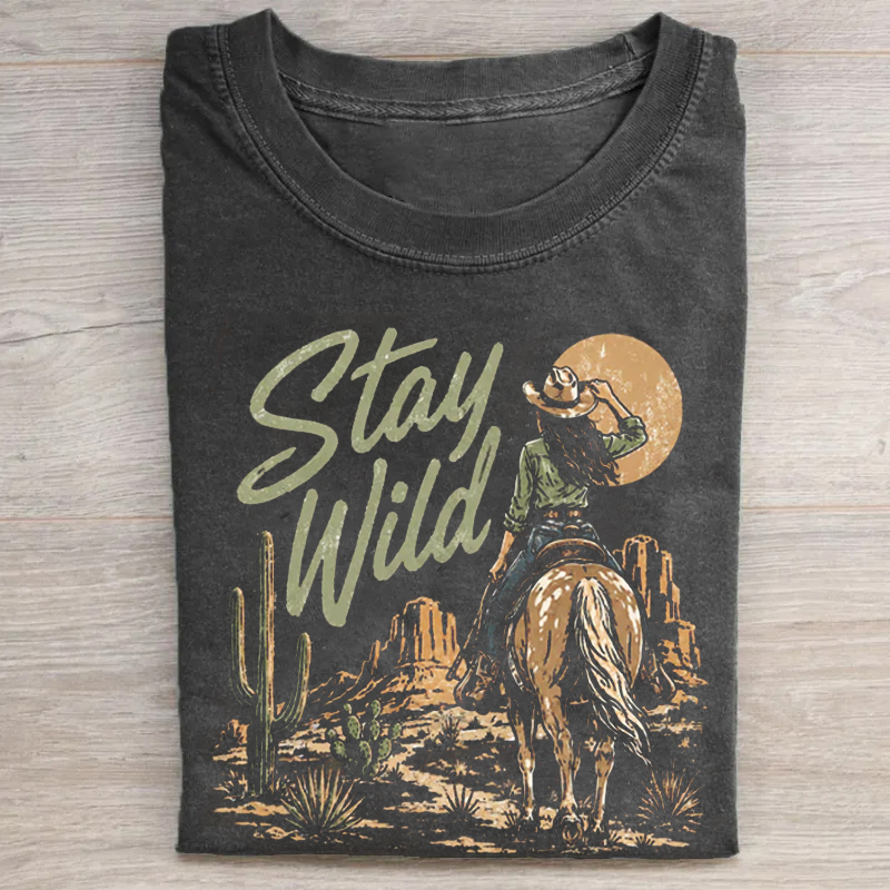 Stay Wild Western T-shirt
