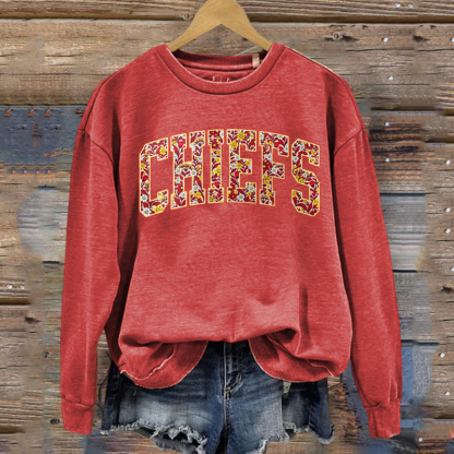 Kansas City Retro Football Sweatshirt