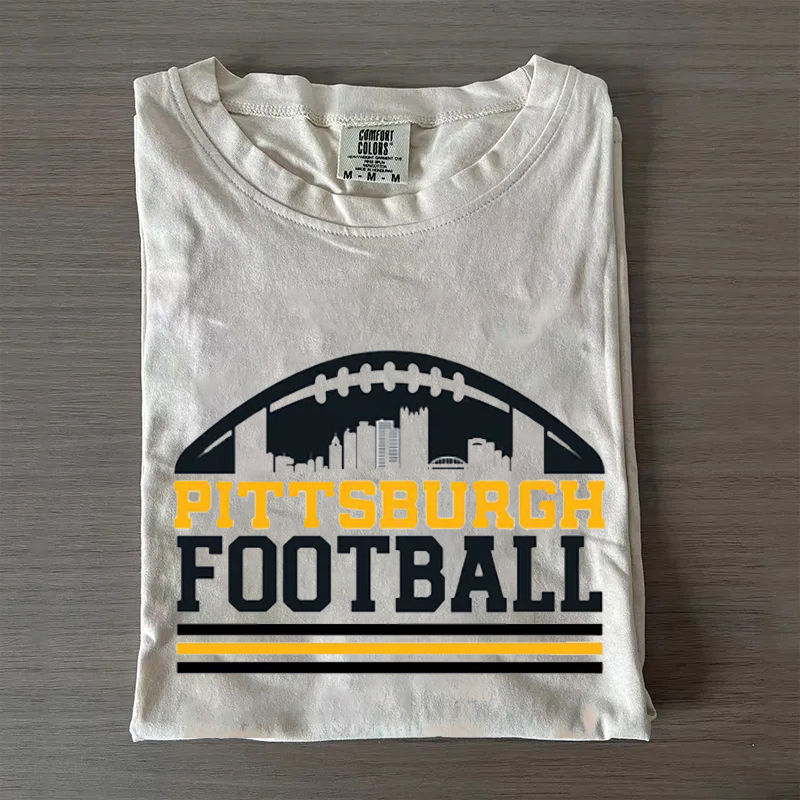 Pittsburgh Retro Football T-shirt