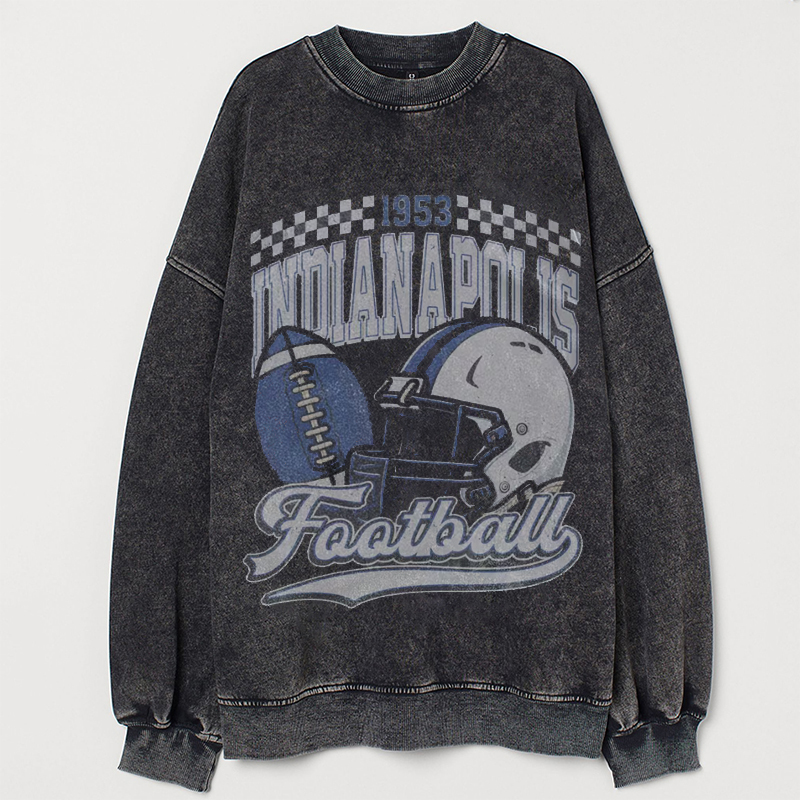 Indianapolis Retro Football Sweatshirt